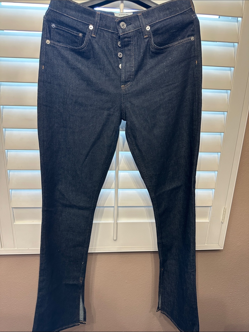 Ag Adriano Goldschmied Women’s Indigo Straight Jeans
